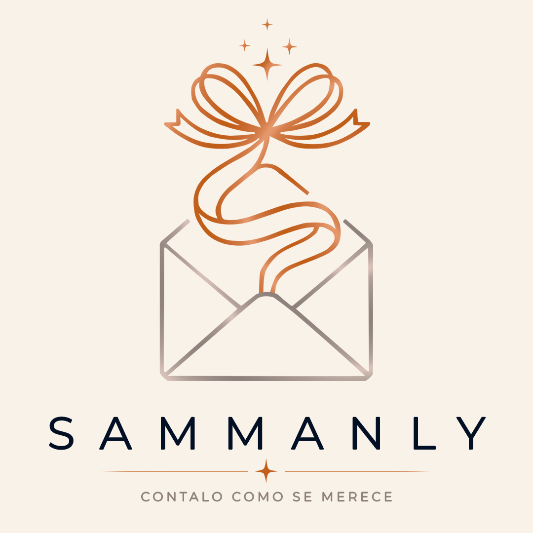 SAMMANLY — Sobre con lazo